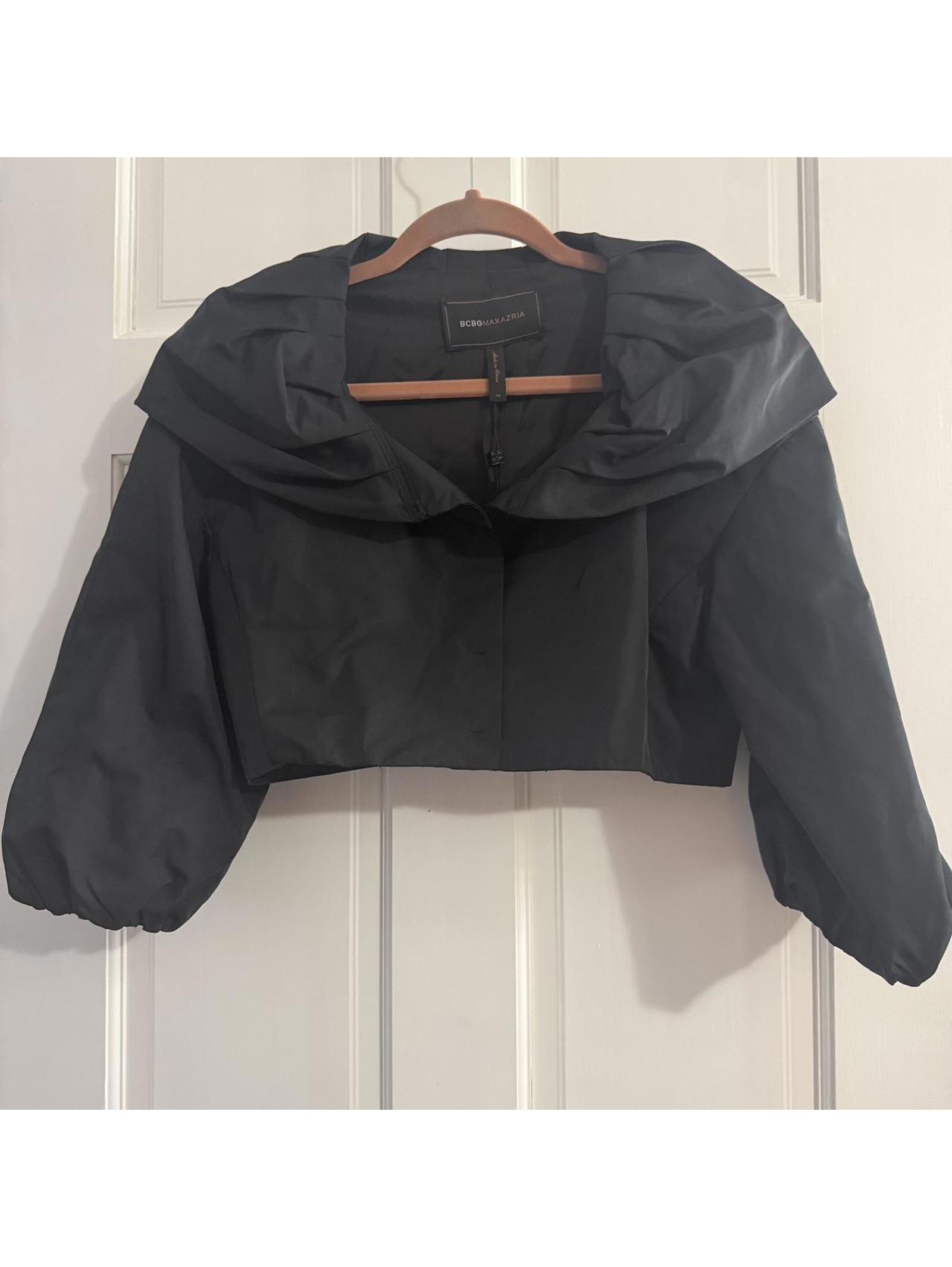 Bcbgmaxazria Women's Black And Grey Jacket